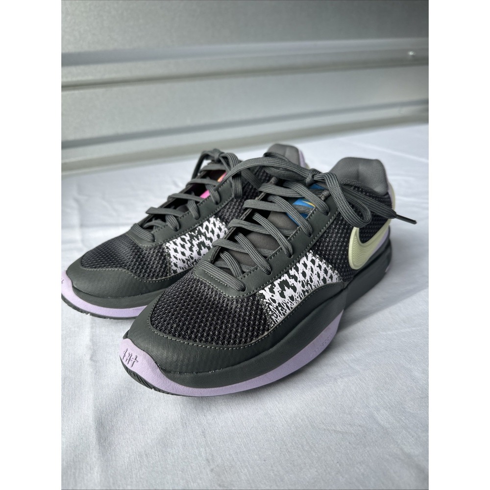 Nike Ja Morant 1 Midnight Series Men's Size 8, Glow In The Dark Swoosh) - Picture 5 of 9